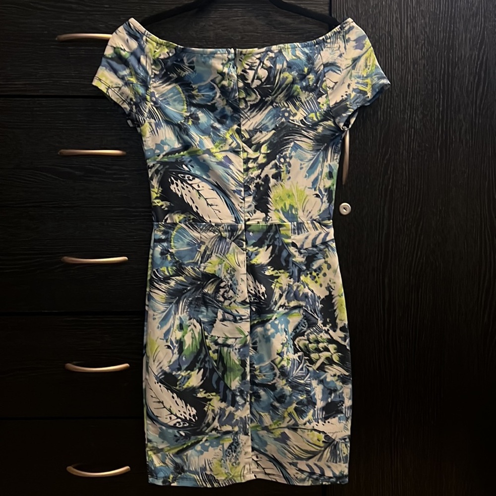 Off Shoulder Bodycon Mini Dress - Picture 2 of 2